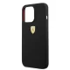 Ferrari iPhone 13 / 13 Pro Case Silicone Metal Logo MagSafe, Black