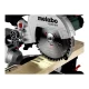 Metabo KGS 216 M Crosscut and Mitre Saw with Pull Function + Saw Blade Set