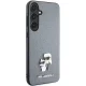 Karl Lagerfeld Samsung Galaxy S24 Plus Case Saffiano KC Pin, Grey