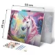 Massido Paint by Numbers 40x50 cm, Unicorn
