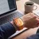 Tech-Protect Nylon Pro Strap for Huawei Watch Fit 3 / 4 / 4 Pro / 5 / 5 Pro, Orange
