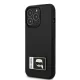 Karl Lagerfeld Ikonik Patch Silicone Case for iPhone 13 / 13 Pro - Black
