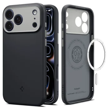 Spigen Nano Pop MagSafe Case for iPhone 18 Pro Max / 17 Pro Max, Black