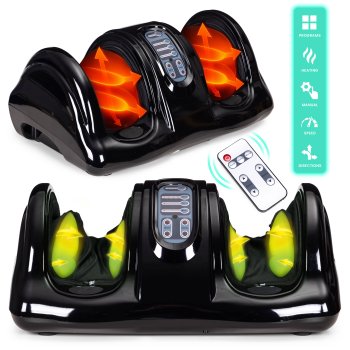 Электрический массажер для ног и стоп ModernHome с подогревом 4 режима...