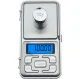 Digital Pocket Scale 500g 0.1g Precision Jewelry Gram Scale, Silver