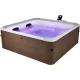 Mspa Amber All-Year 6-Person Hydromassage Spa with LED and Wi-Fi