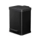 Hailo Öko Duo Plus M Pedal Recycling Bin 18L (2 x 9L), Matte Black