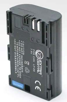 Extra Digital Battery for Canon LP-E6 / LP-E6N (2250mAh)