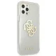 Guess iPhone 12 Pro Max Case Glitter 4G Big Logo, Transparent