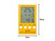 Digital Thermometer and Hygrometer with Probe LCD Display, yellow-white