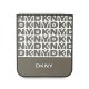 DKNY Repeat Pattern Bottom Stripe Case for Samsung Galaxy Z Flip 6, Brown