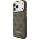 Guess 4G Case with Magsafe Wallet iPhone 17 Pro Max - Brown
