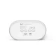 Forever Light PURE FNL-05 INGRID LED Alarm Clock with Night Light, White