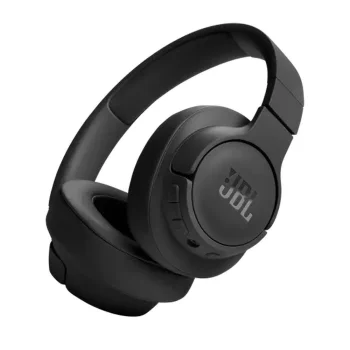 JBL Tune 720BT On-Ear Wireless Headphones, Bluetooth 5.3 - Black