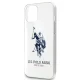 Apple iPhone 12 Pro Max 6.7\'\' US Polo Shiny Big Logo Case Cover (USHCP12LTPUHRWH), White