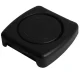 Folding car cup holder for drinks up to 7.5 cm diameter, black