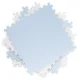 Ricokids 738202 Foam Puzzle Play Mat, 4 Pcs, 120x120 cm, Blue/White