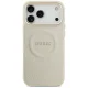 Guess Peony Hot Stamp MagSafe Phone Case Cover iPhone 17 Pro Max - Beige