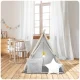 Nukido Kids Tent with LED Light, Grey