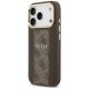 Guess 4G Stripe MagSafe Phone Case Cover iPhone 17 Pro - brown