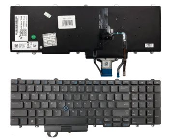 Dell Latitude E5550 / 5580 / Precision 7510 Keyboard, Black, US Layout