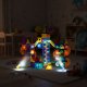 Magnetic Tiles Marble Run Set with LED Lights 134 Pcs STEM Building Toy