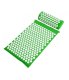 Acupressure Massage Mat + Pillow (65x 40cm, Green)