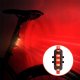 Solar Rechargeable Bike Light Set with Horn, Front and Rear Lights
