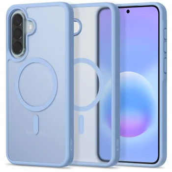 Tech-Protect Magmat MagSafe Case for Samsung Galaxy A57 5G - Matte Blue