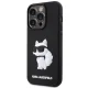 Karl Lagerfeld iPhone 14 Pro Max Case 3D Rubber Choupette, Black