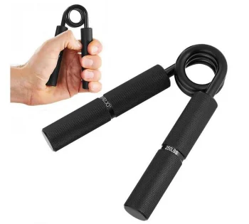 4Fizjo Metal Hand Grip Strengthener, Black, 113 kg