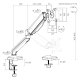 Spring-Assisted Single Monitor Arm Mount 17\"-32\" Black