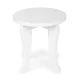 ECOTOYS Kids Wooden Vanity Dressing Table with Mirror and Stool, Pink