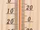 Wooden house thermometer large indoor outdoor
