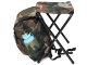 Folding Fishing Chair with Backpack 3in1, Camouflage