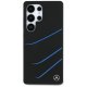 Mercedes Silicone Contrasted Curves MagSafe Case for Galaxy S25 Ultra Black
