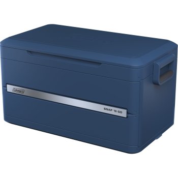 Coleman Snap-N-Go 55QT Foldable Cooler Box, 52L, Blue