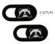 Webcam Cover Slider for Laptop and Smartphone Panda, 2 pcs.