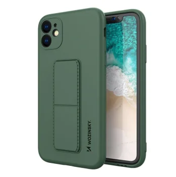 Wozinsky Kickstand Case for Samsung Galaxy A72 4G with Stand Dark Green
