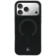 Mercedes Leather 3D MagSafe Case for iPhone 18 Pro / 17 Pro - Black