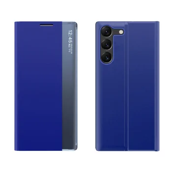 Hurtel Samsung Galaxy A05s New Sleep View Flip Case, Blue