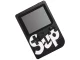 Mini Retro Handheld Game Console, 400 Games, 3.0\" LCD, with TV Cable and Pad, Black