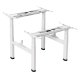 Ergo Office ER-404W Double Electrically Adjustable Desk Frame, White