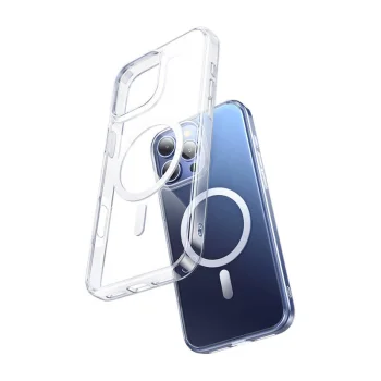McDodo PC-4923 Magnetic Case for iPhone 16 Pro Max, Transparent