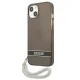 Guess Translucent Strap Case for Apple iPhone 13 mini, Black