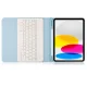 Tech-Protect iPad 10.9\" 2022 Keyboard Case SC Pen, Light Blue