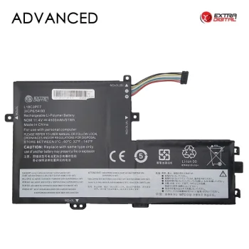 Extra Digital Notebook Battery for Lenovo L18C3PF7, 4500mAh