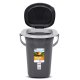 Портативный туалет GreenBlue GB320AG, 19 л, антрацит