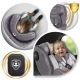 Nukido Prestige Line Child Car Seat, 0-36 kg, Isofix, Grey
