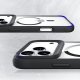 3Mk Protection iPhone 17 Pro Max vāciņš Satin Armor MagCase, caurspīdīgs melns